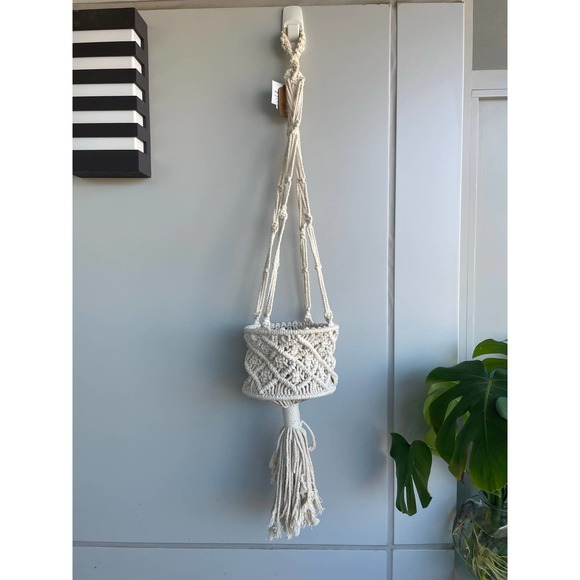 Vintage Other - new hanging macrame planter potter pot plants